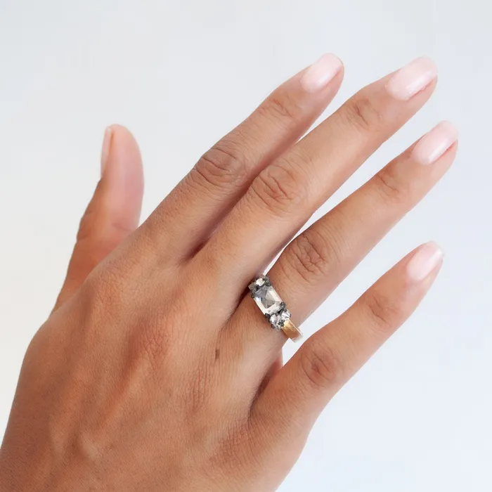 Bright Light Cluster Ring TAP By Todd Pownell Rings