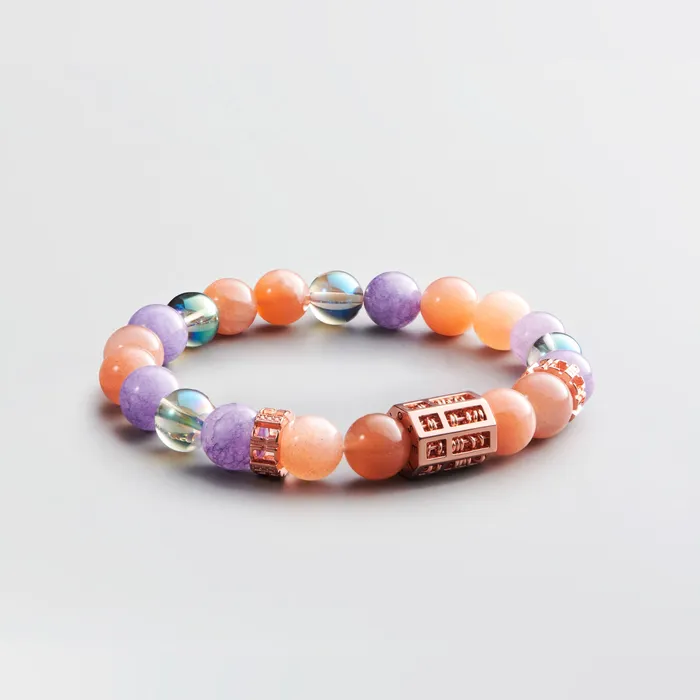 Hoseiki Jewelry Bracelets Triple Wealth Abacus Bracelet The Splendor