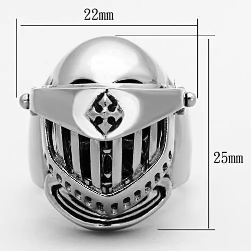 Rings TK1348 High polished no plating Stainless Steel Ring with No Stone Alamode