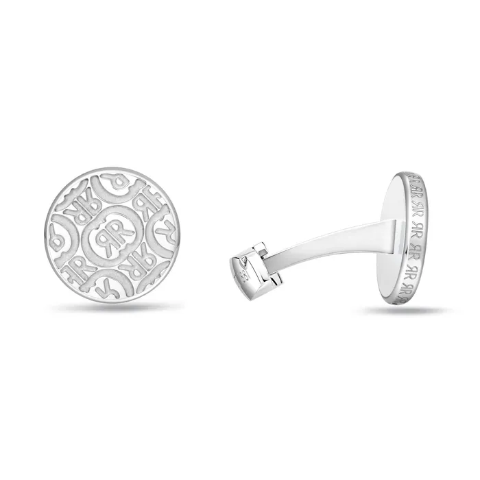 Cerruti Bracelets Cerruti Gents Stainless Steel Silver Cufflinks