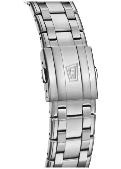 Festina Bracelets Festina Chrono Bike Genta Black Dial Stainless Steel Bracelet Watch