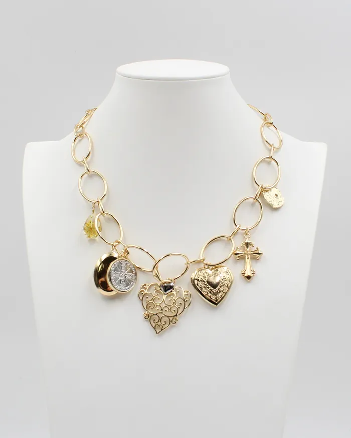 Forsythia Heart Necklace JAN2025 Necklaces Forsythia Heart Necklace JAN2025 Necklaces