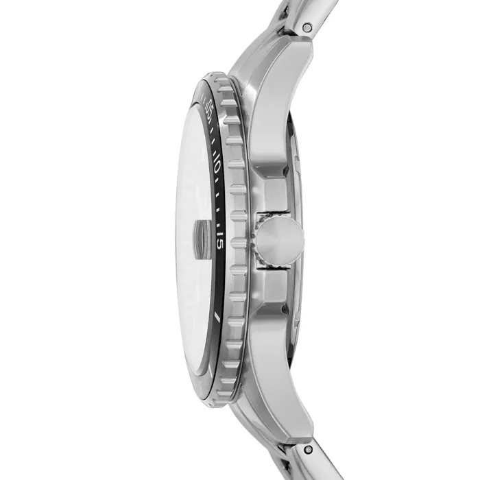 Fossil Mens FB01 Stainless Steel DiveInspired Casual Watch Fossil Bracelets Fossil Mens FB01 Stainless Steel DiveInspired Casual Watch Fossil Bracelets
