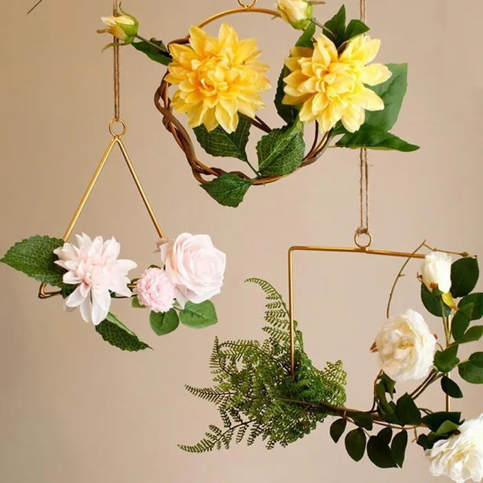 Gold Geometric Hanging Decorations WickedAF PreStyled Sets