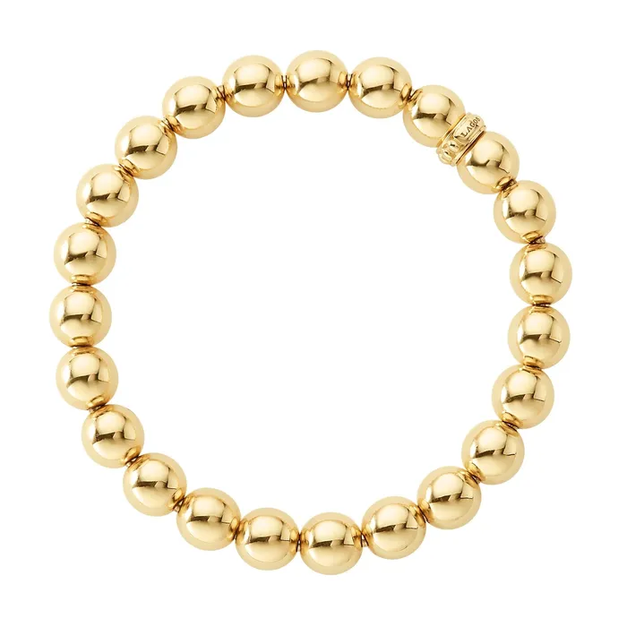 Lagos PreStyled Sets Caviar Gold 18K Gold Bead Bracelet 8mm Lagos PreStyled Sets Caviar Gold 18K Gold Bead Bracelet 8mm