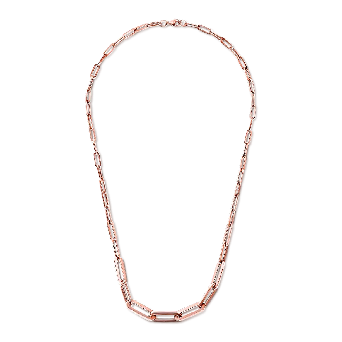 ILA PreStyled Sets Graduating Gold Paperclip Chain