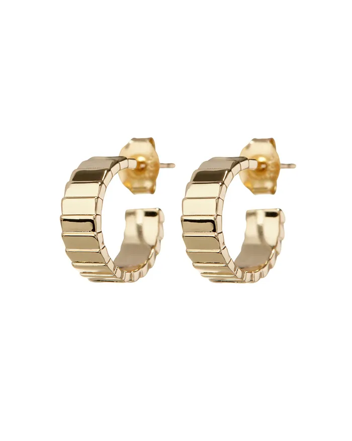 Luv Aj Charlotte Hoops Gold PreStyled Sets