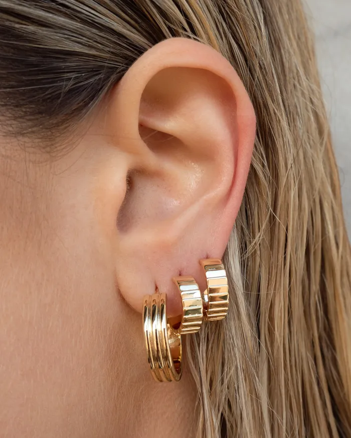 Luv Aj Charlotte Hoops Gold PreStyled Sets Luv Aj Charlotte Hoops Gold PreStyled Sets
