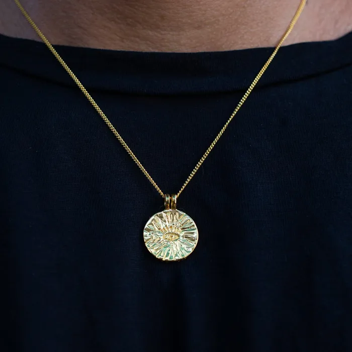 PreStyled Sets Jess Zabala Jewelry HANU PENDANT 24K GOLD PLATED