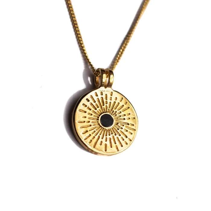 PreStyled Sets Jess Zabala Jewelry HANU PENDANT 24K GOLD PLATED