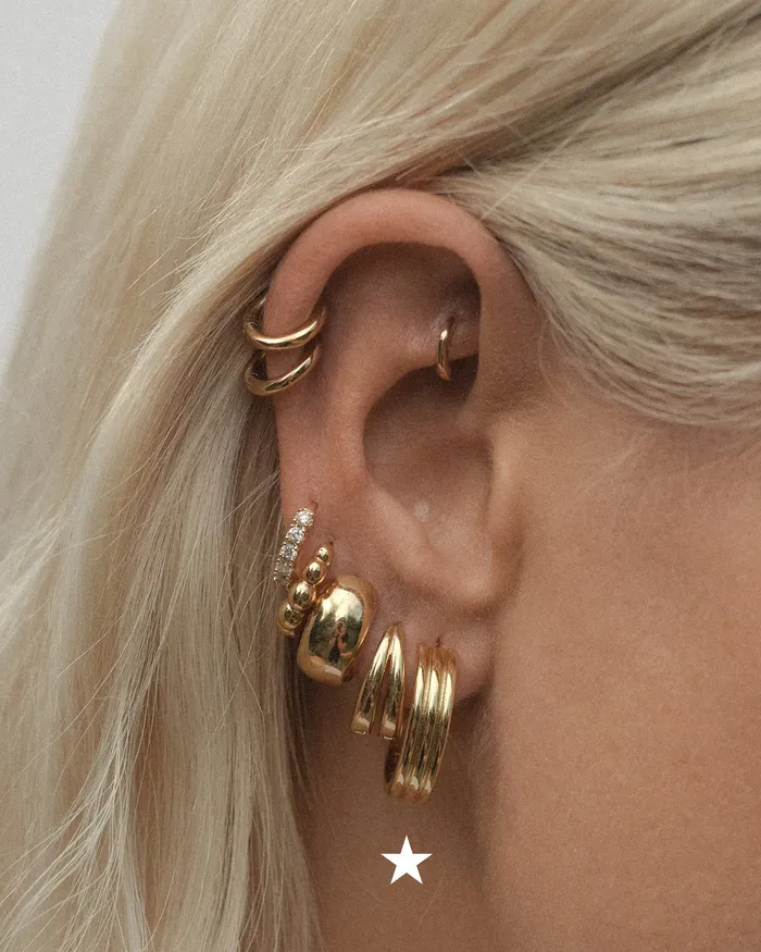 PreStyled Sets Luv Aj Bridgette Hoops Gold PreStyled Sets Luv Aj Bridgette Hoops Gold