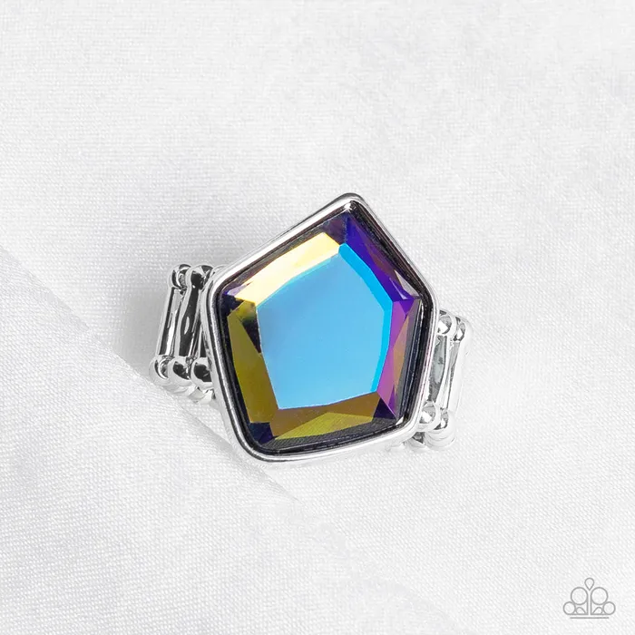Rings Abstract Escapade Multicolor Paparazzi Ring All Eyes On U Jewelry Paparazzi Accessories