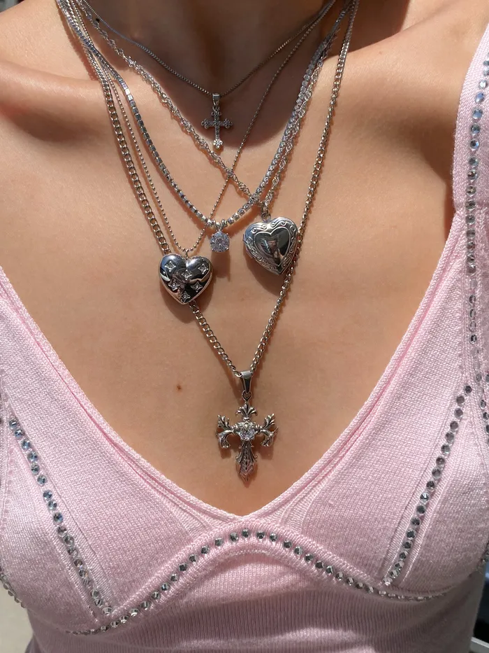 Adore You Locket Necklace Chvker Jewelry Necklaces