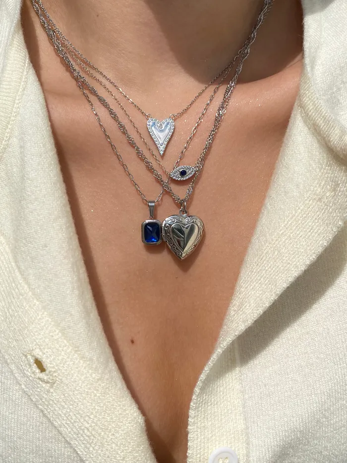Adore You Locket Necklace Chvker Jewelry Necklaces