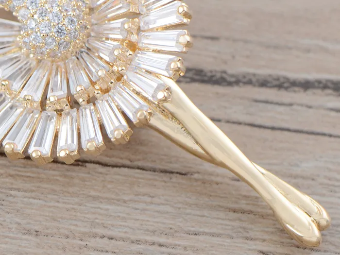 Alilang Alilang Fashion Gold Elegant Ballerina Dancing Women Crystal Rhinestone Brooch Pin Cubic Zirconia PreStyled Sets Alilang Alilang Fashion Gold Elegant Ballerina Dancing Women Crystal Rhinestone Brooch Pin Cubic Zirconia PreStyled Sets