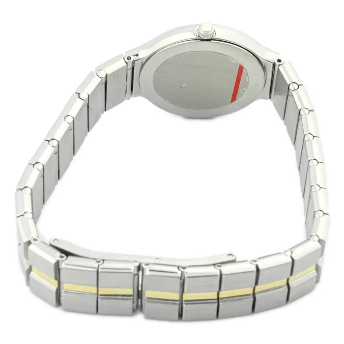 Happy Jewelers Bracelets Movado Ladies Bold TwoTone Gold Plated Stainless Steel 24mm Watch