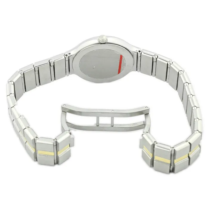 Happy Jewelers Bracelets Movado Ladies Bold TwoTone Gold Plated Stainless Steel 24mm Watch
