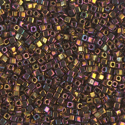 Miyuki SB18462 Miyuki 18mm Square Seed Beads Metallic Gold Iris 25 Grams PreStyled Sets Miyuki SB18462 Miyuki 18mm Square Seed Beads Metallic Gold Iris 25 Grams PreStyled Sets