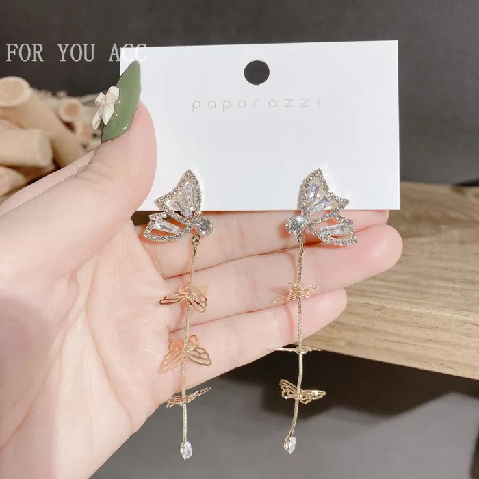 Refined by AnnaKaci Earrings Butterflies Dangle Earrings