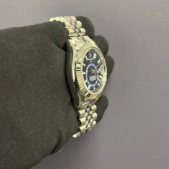 Rolex SkyDweller 42mm Blue Dial Watch Ref 326934 Happy Jewelers Watches Rolex SkyDweller 42mm Blue Dial Watch Ref 326934 Happy Jewelers Watches