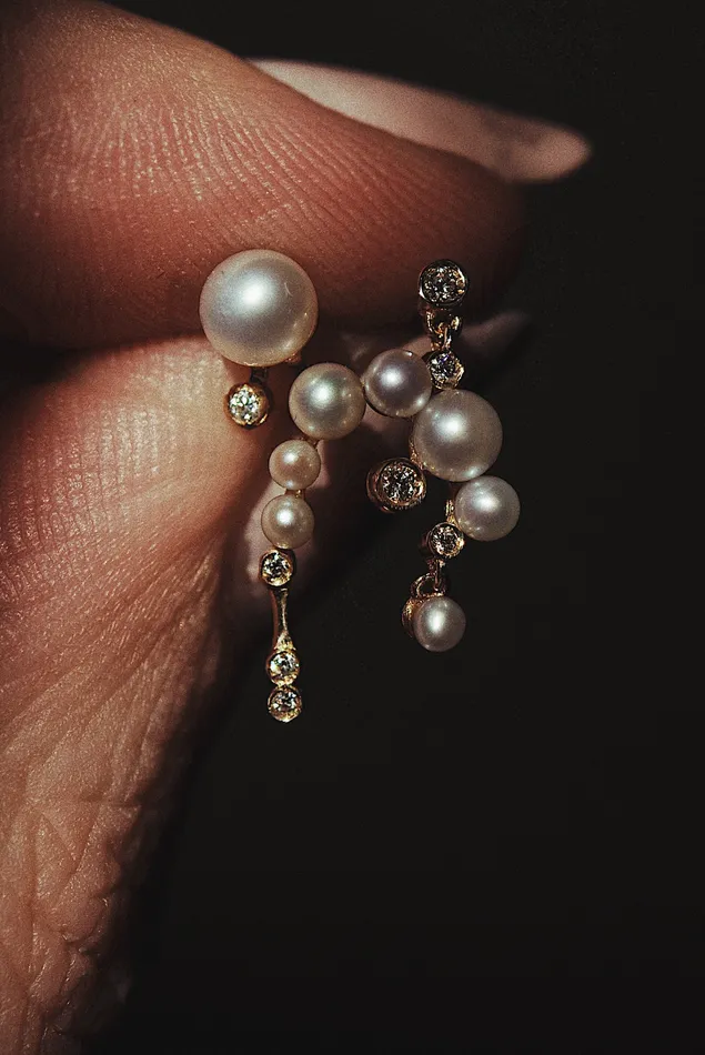 Sofia Zakia Earrings Shimmer Earring Readytoship
