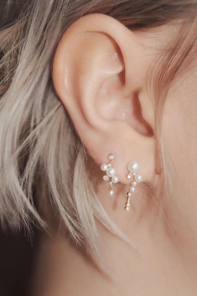 Sofia Zakia Earrings Shimmer Earring Readytoship